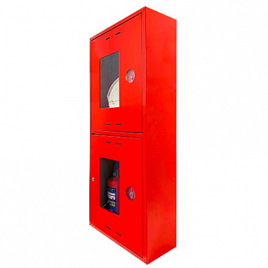 Шкаф пожарный ШПК 320 НОК навесной открытый красный